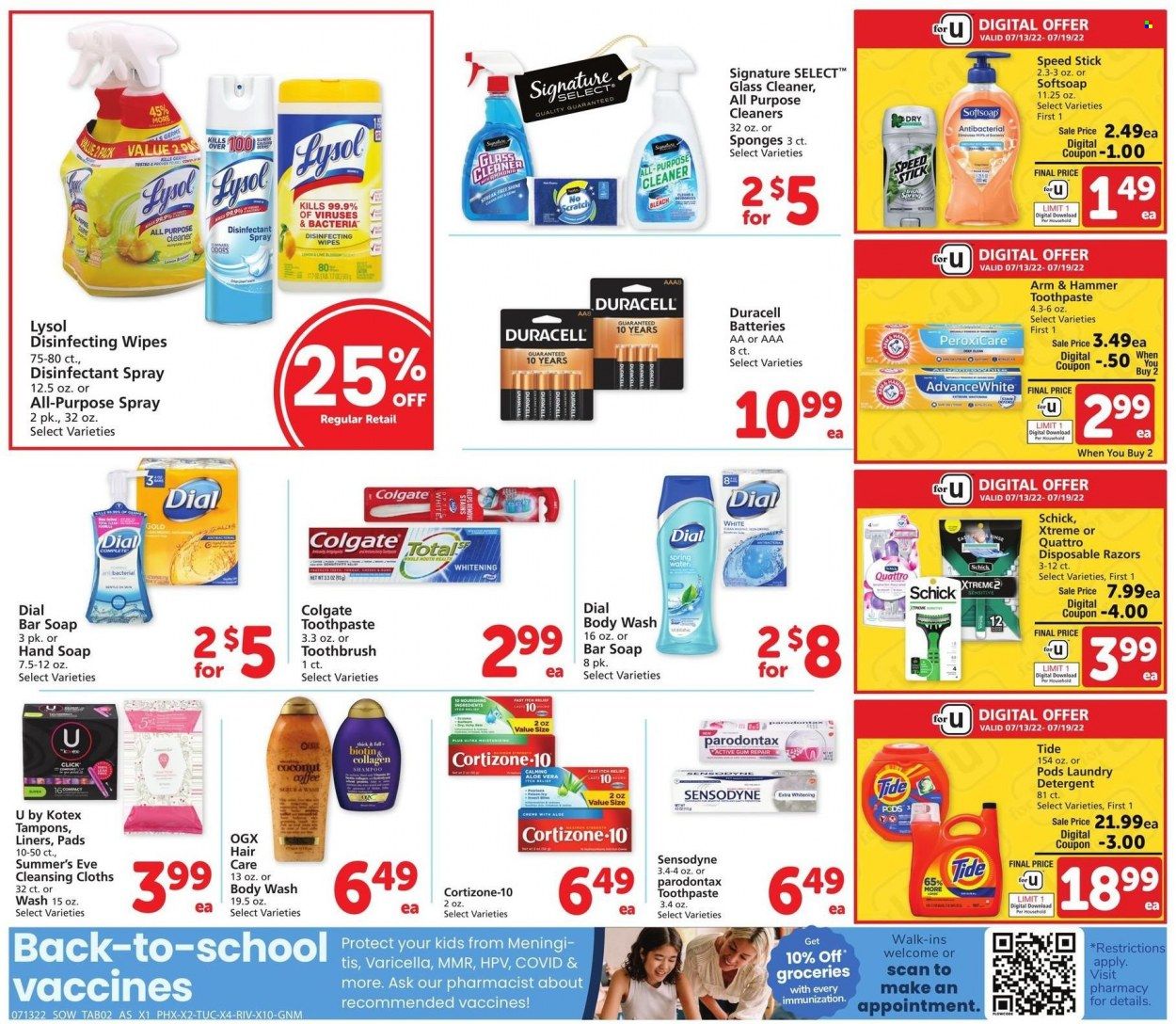 Safeway (AZ, CO, ID, MT, NE, NM) Weekly Ad Flyer July 12 to July 19