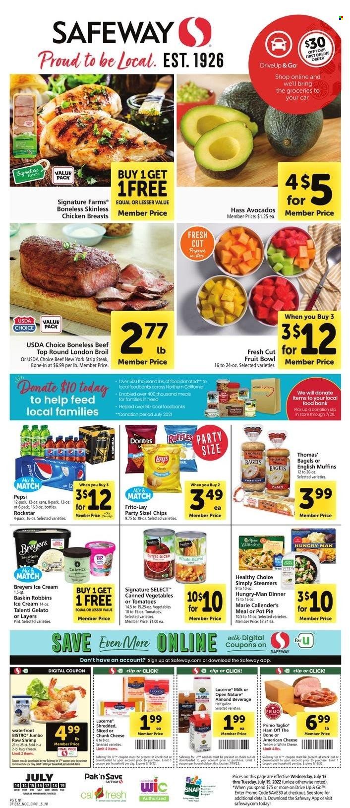 Safeway (CA, HI, OR, WA) Weekly Ad Flyer July 12 to July 19
