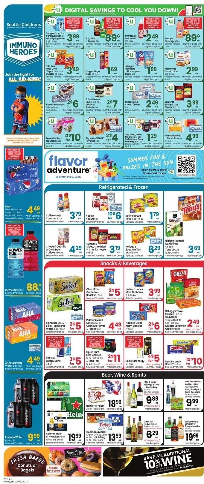 Safeway (WA) Weekly Ad Flyer July 12 to July 19
