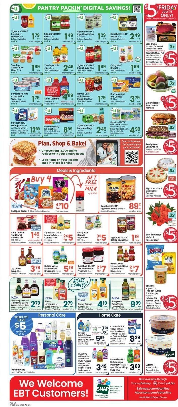Safeway (WA) Weekly Ad Flyer July 12 to July 19