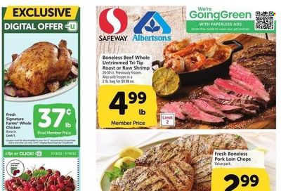 Safeway (OR) Weekly Ad Flyer July 12 to July 19