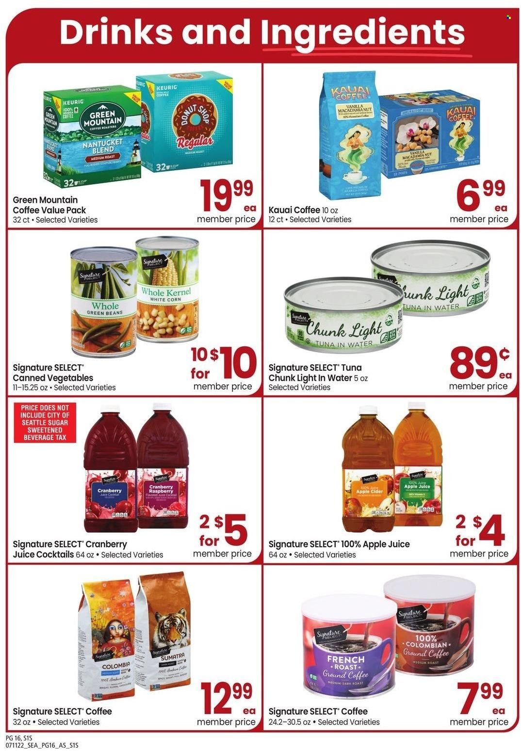 Safeway (WA) Weekly Ad Flyer Specials July 11 to August 14, 2022