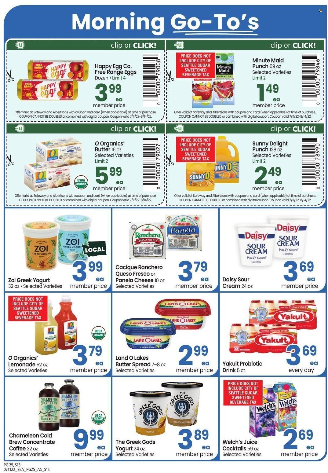 Safeway (WA) Weekly Ad Flyer Specials July 11 to August 14, 2022