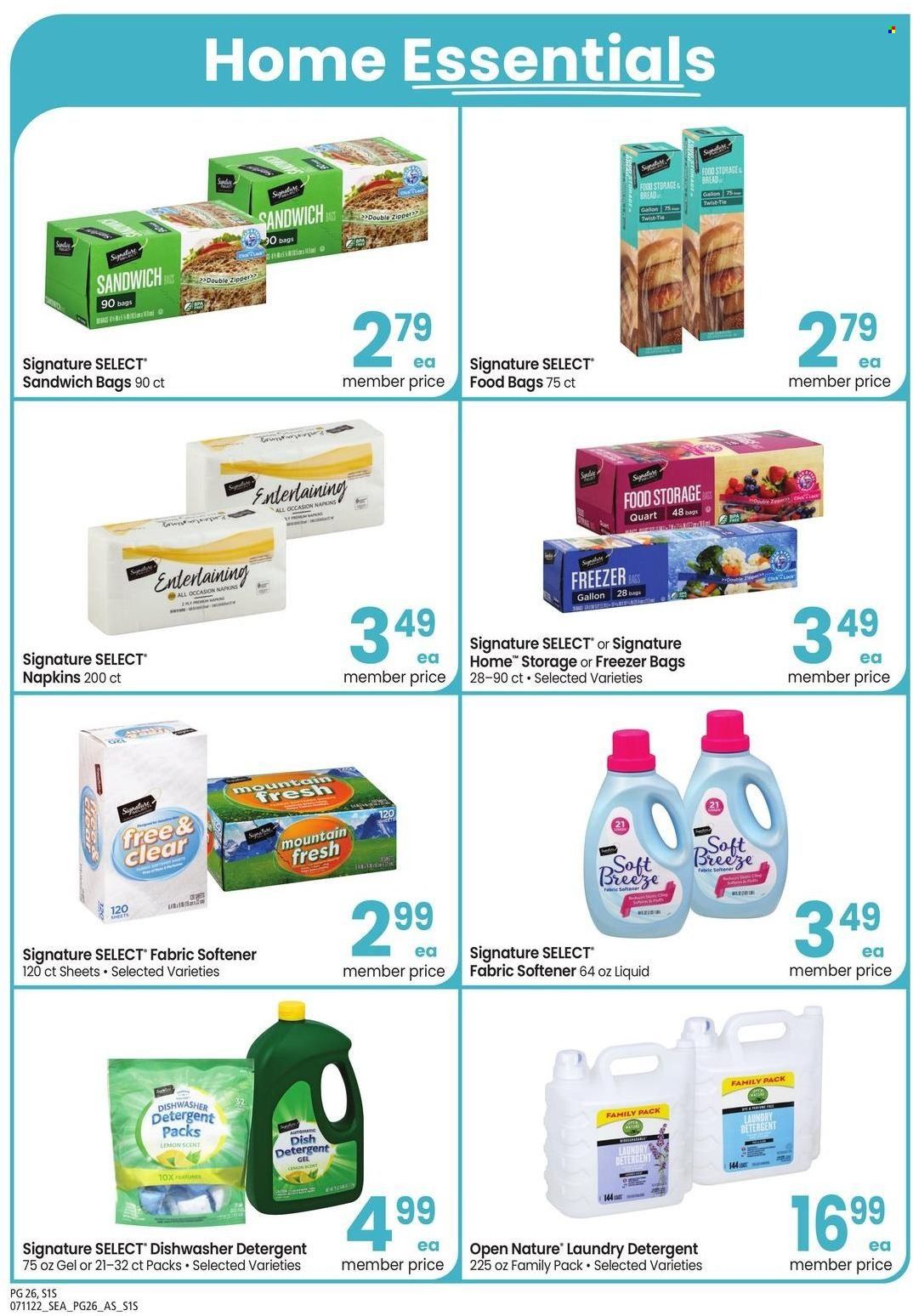 Safeway (WA) Weekly Ad Flyer Specials July 11 to August 14, 2022