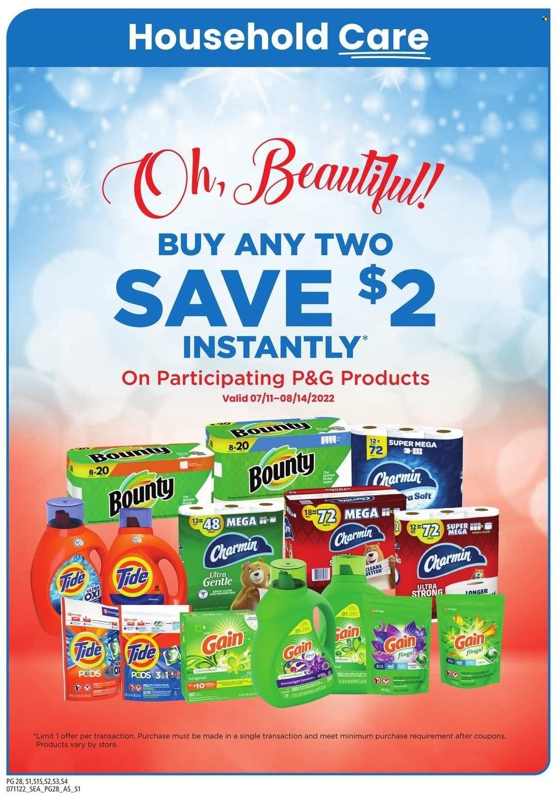 Safeway (WA) Weekly Ad Flyer Specials July 11 to August 14, 2022