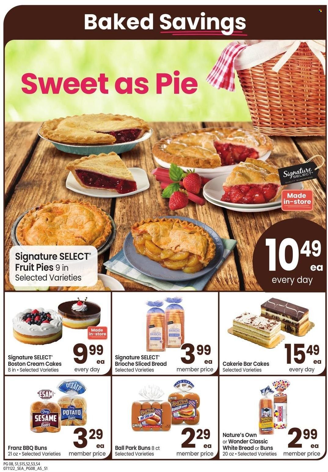 Safeway (WA) Weekly Ad Flyer Specials July 11 to August 14, 2022