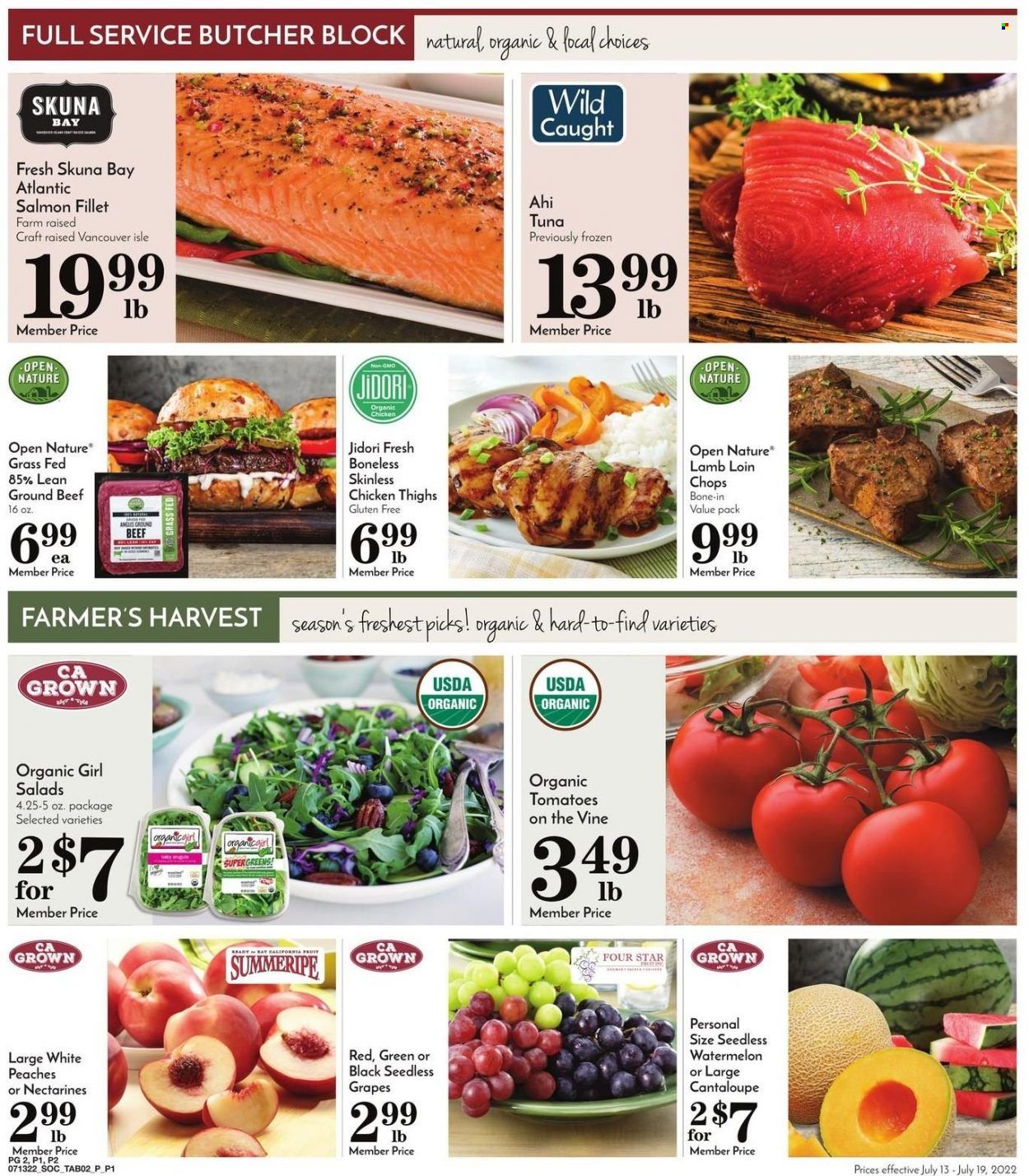 Pavilions (CA) Weekly Ad Flyer July 13 to July 20