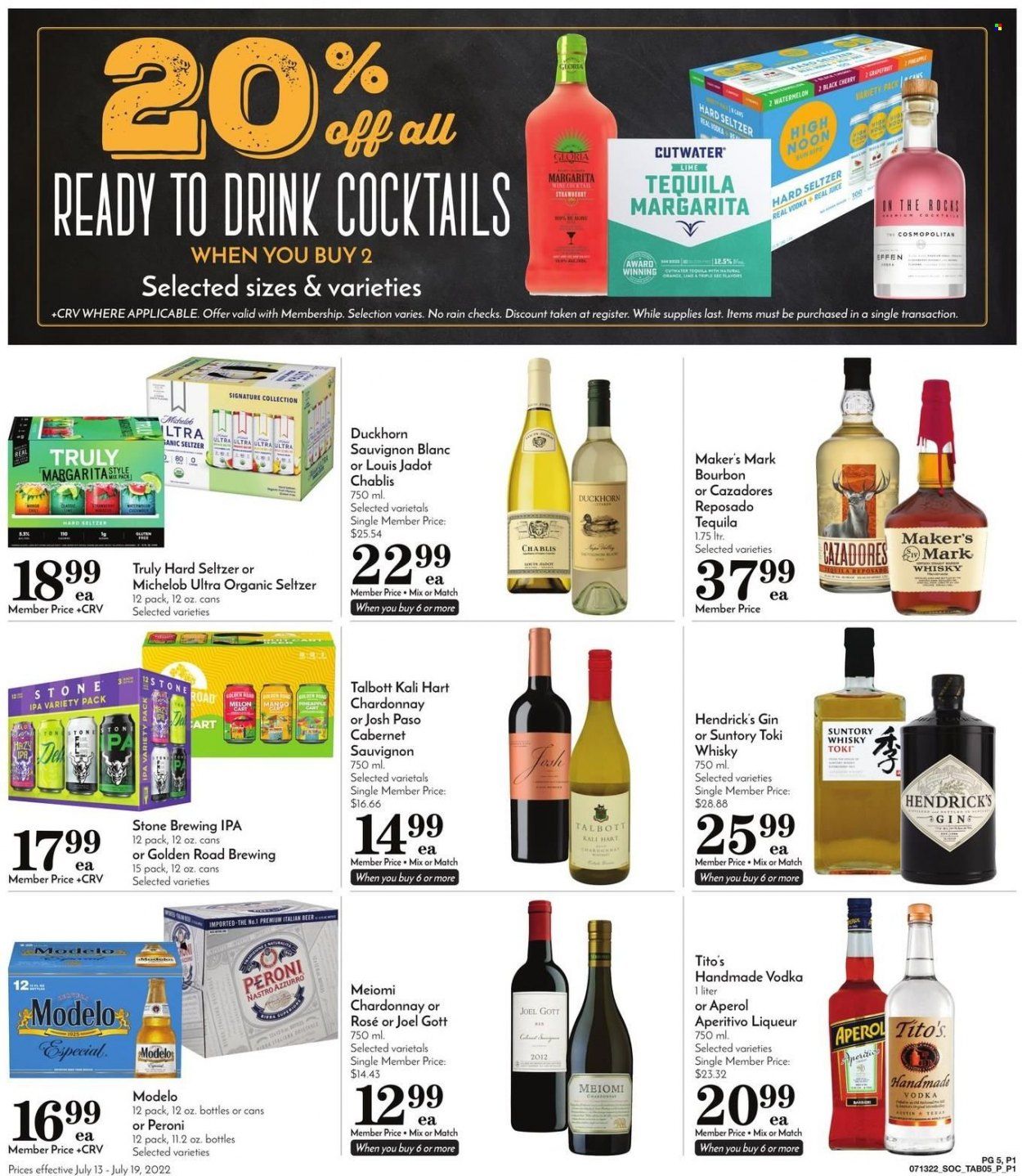 Pavilions (CA) Weekly Ad Flyer July 13 to July 20