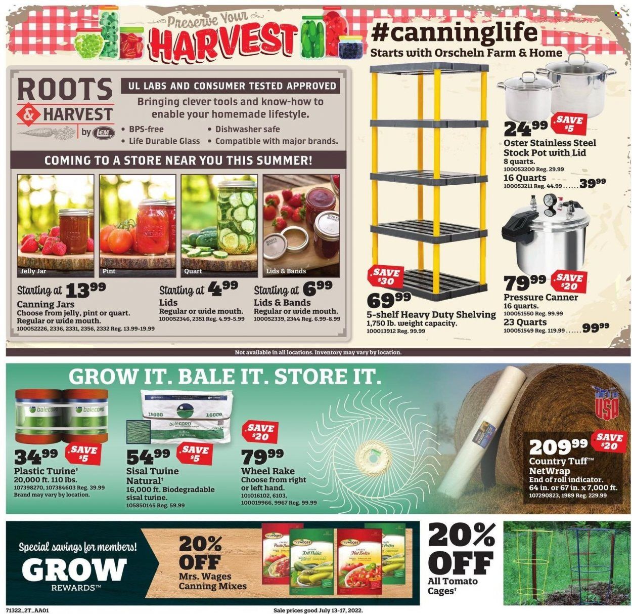 Orscheln Farm and Home (IA, IN, KS, MO, NE, OK) Weekly Ad Flyer July 14 to July 21