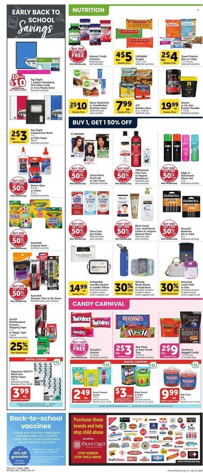 Albertsons (CA, ID, LA, MT, OR, TX, WA) Weekly Ad Flyer July 14 to July 21