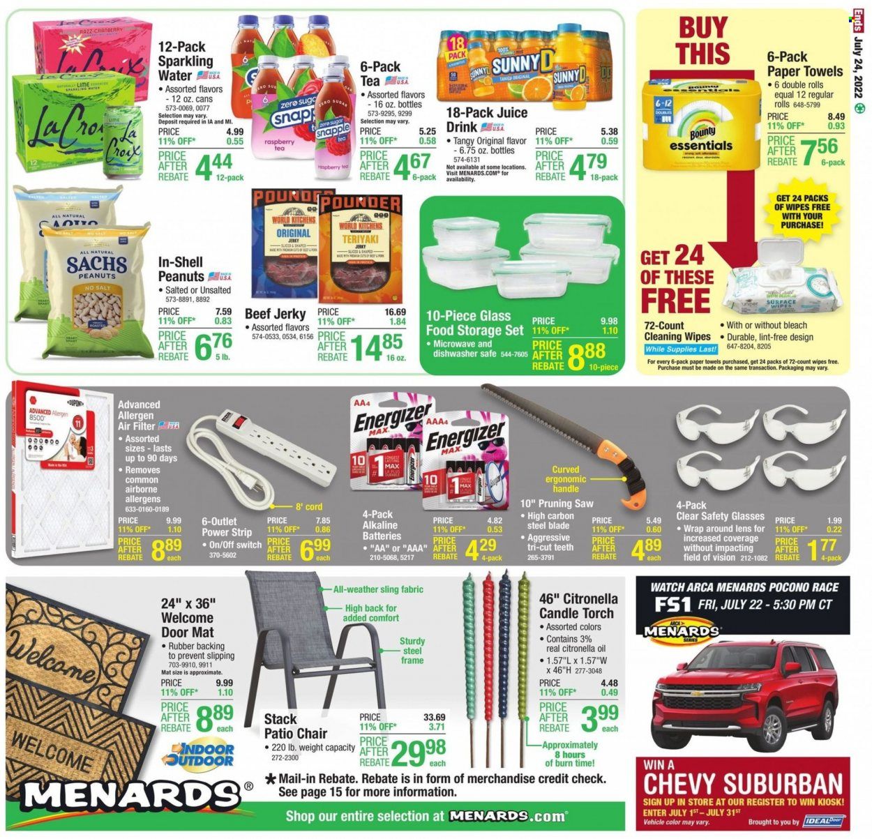 Menards Weekly Ad Flyer July 14 to July 21