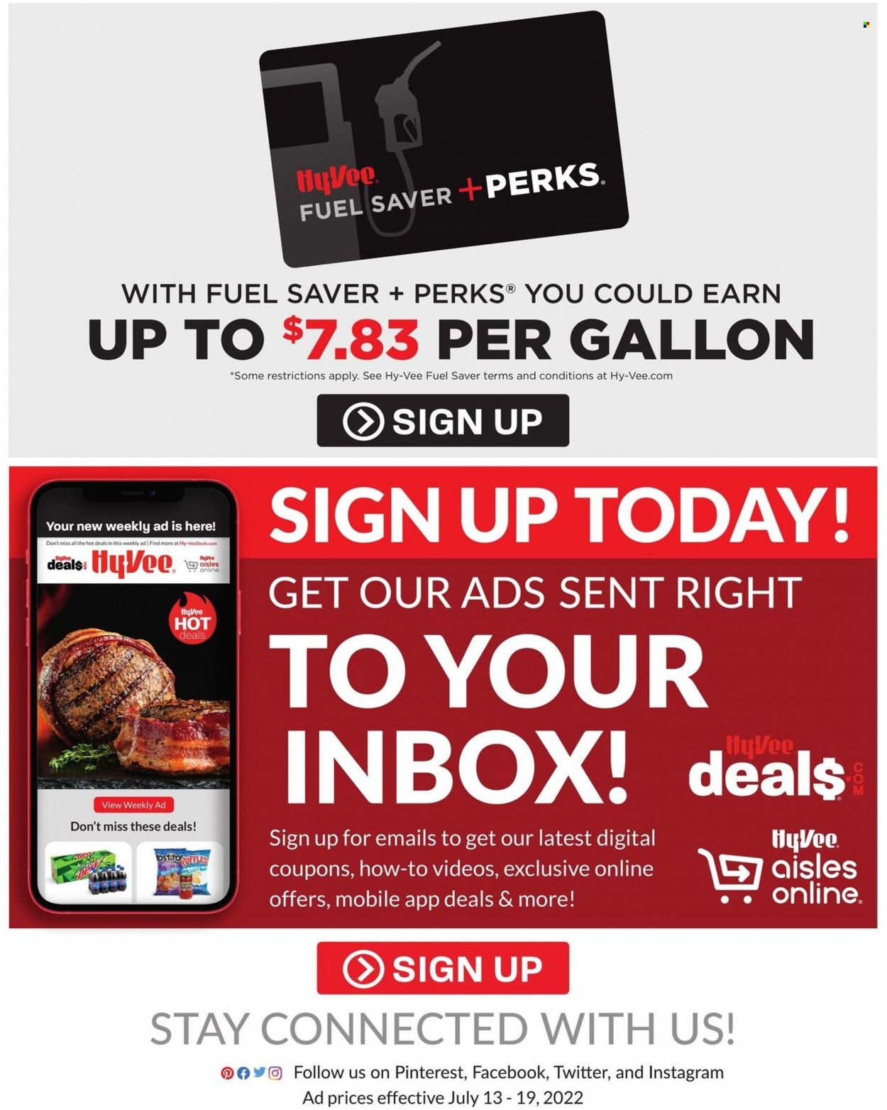 Hy-Vee (IA, IL, MN, MO, SD) Weekly Ad Flyer July 14 to July 21