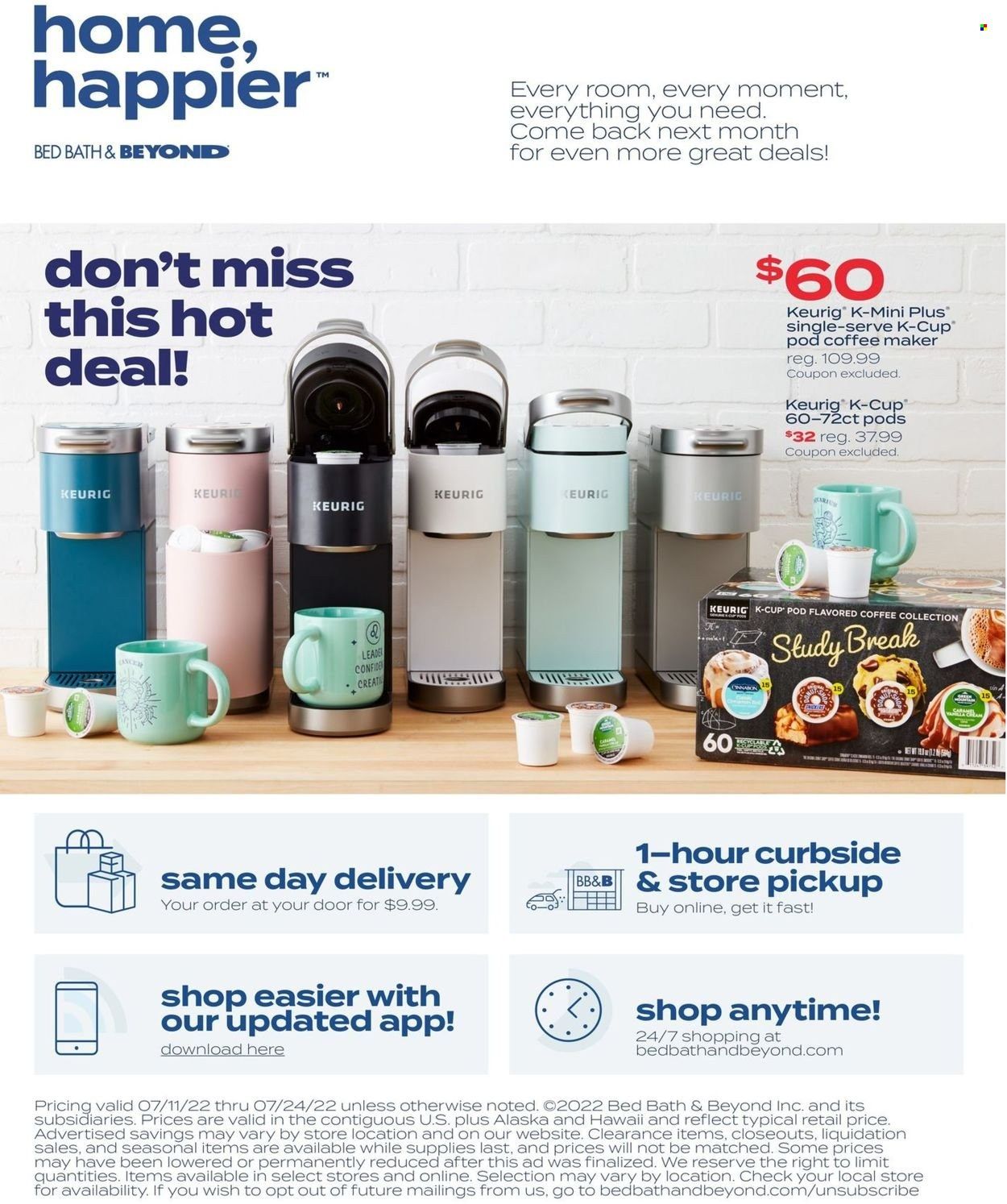 Bed Bath & Beyond Weekly Ad Flyer July 14 to July 21