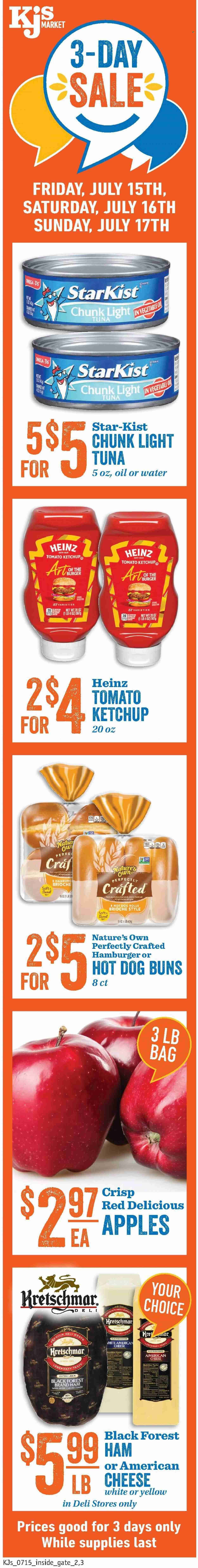 KJ´s Market (GA, SC) Weekly Ad Flyer July 14 to July 21