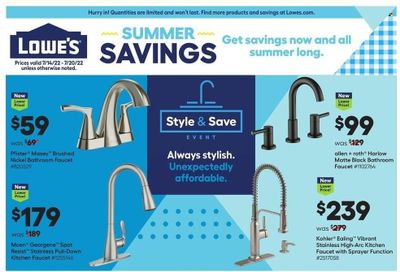 Lowe's Weekly Ad Flyer July 14 to July 21