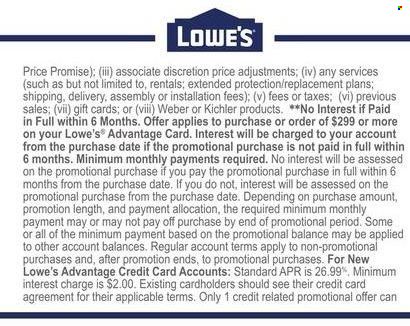 Lowe's Weekly Ad Flyer July 14 to July 21