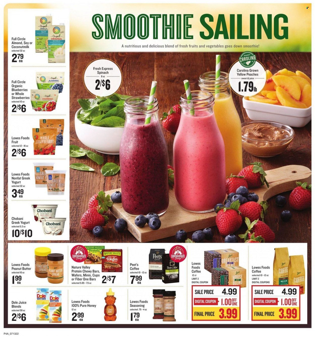 Lowes Foods (NC, SC) Weekly Ad Flyer July 14 to July 21