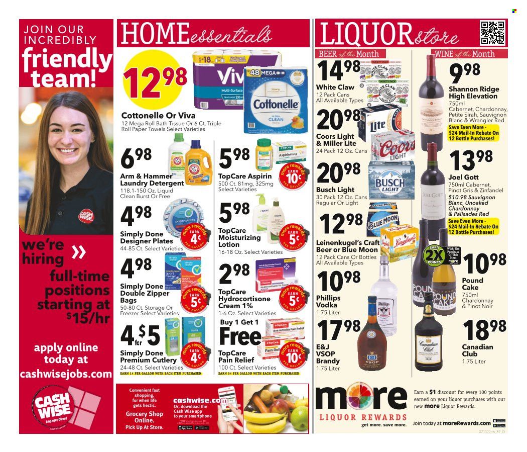 Cash Wise (MN, ND) Weekly Ad Flyer July 14 to July 21