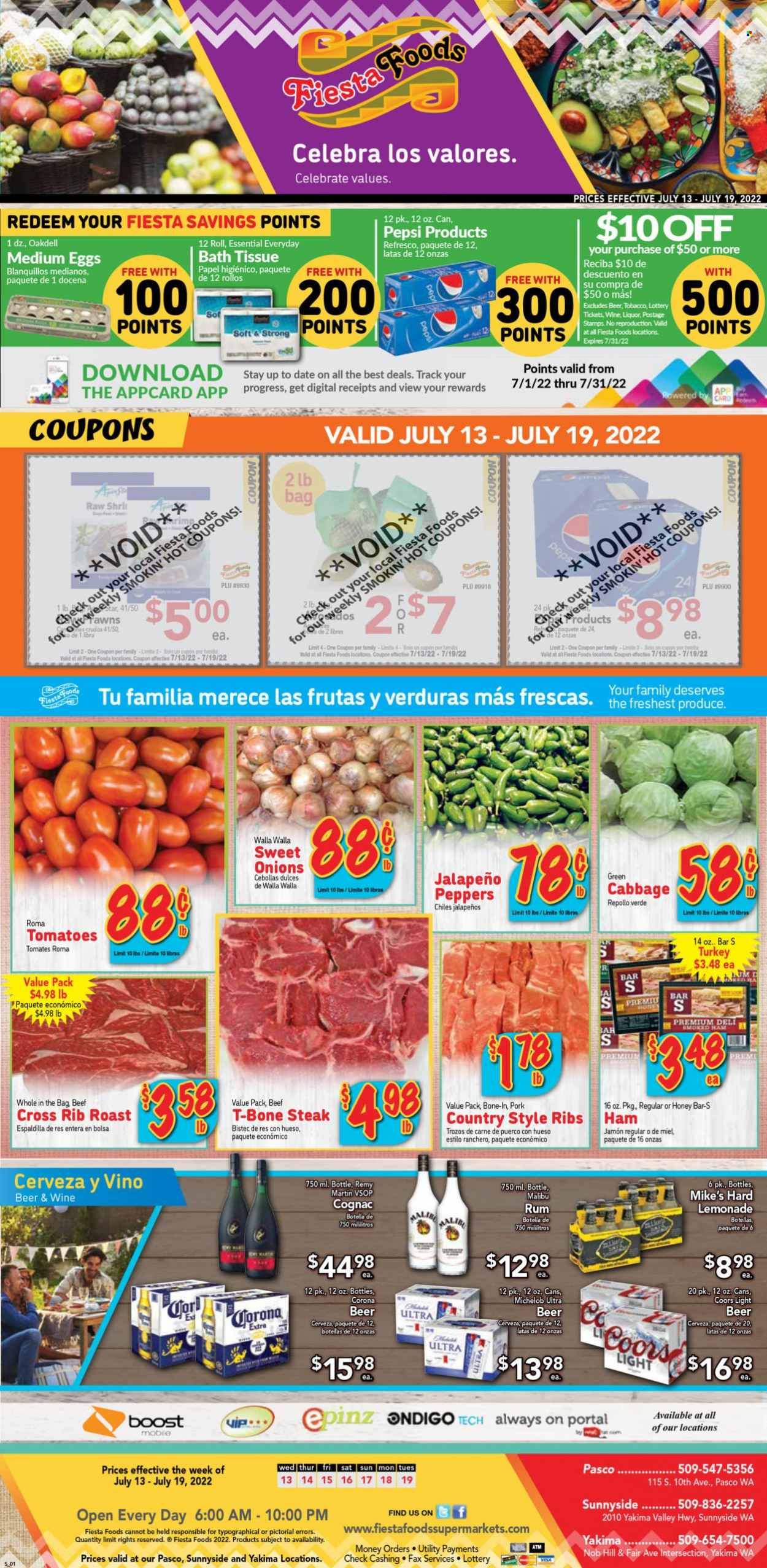Fiesta Foods SuperMarkets (WA) Weekly Ad Flyer July 14 to July 21