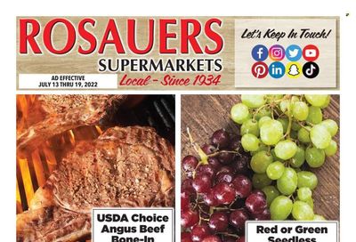 Rosauers (ID, MT, OR, WA) Weekly Ad Flyer July 14 to July 21