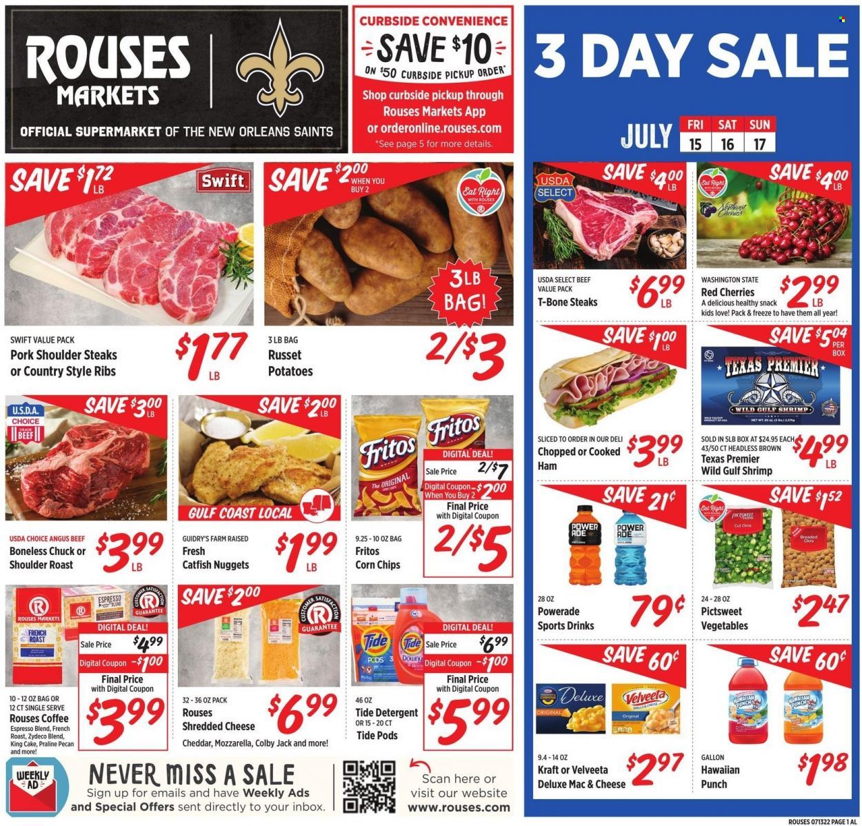Rouses Markets (AL, LA, MS) Weekly Ad Flyer July 14 to July 21
