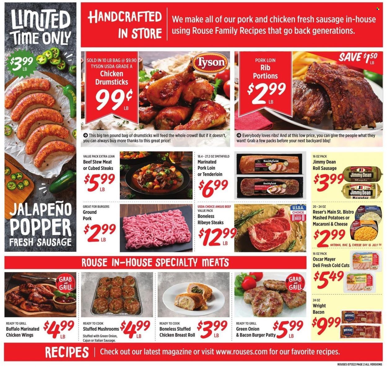 Rouses Markets (AL, LA, MS) Weekly Ad Flyer July 14 to July 21