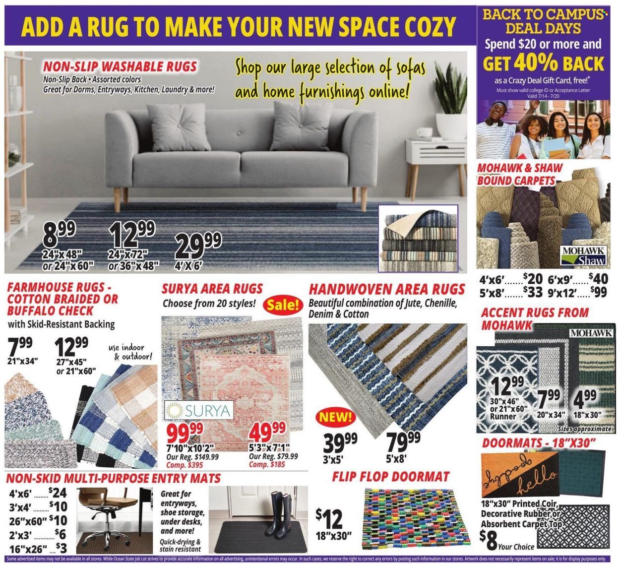 Ocean State Job Lot (CT, MA, ME, NH, NJ, NY, RI) Weekly Ad Flyer July 14 to July 21