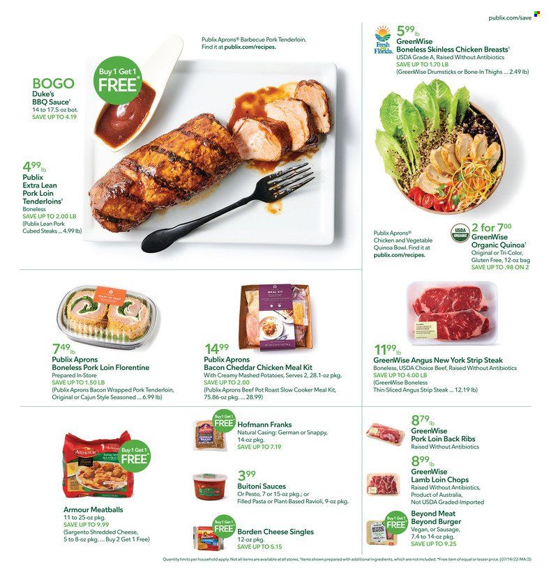 Publix (AL, FL, GA, NC, SC, TN) Weekly Ad Flyer July 14 to July 21