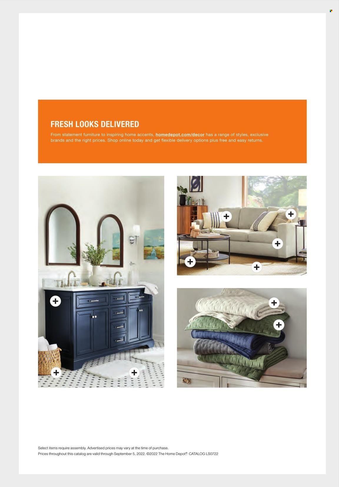 The Home Depot Weekly Ad Flyer Specials July 11 to September 5, 2022