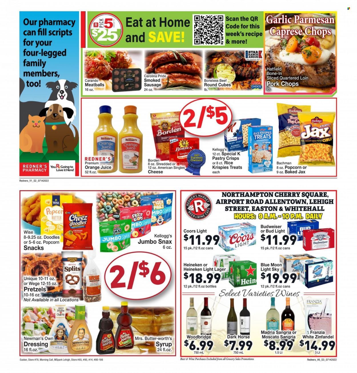 Redner's Markets (DE, MD, PA) Weekly Ad Flyer July 14 to July 21