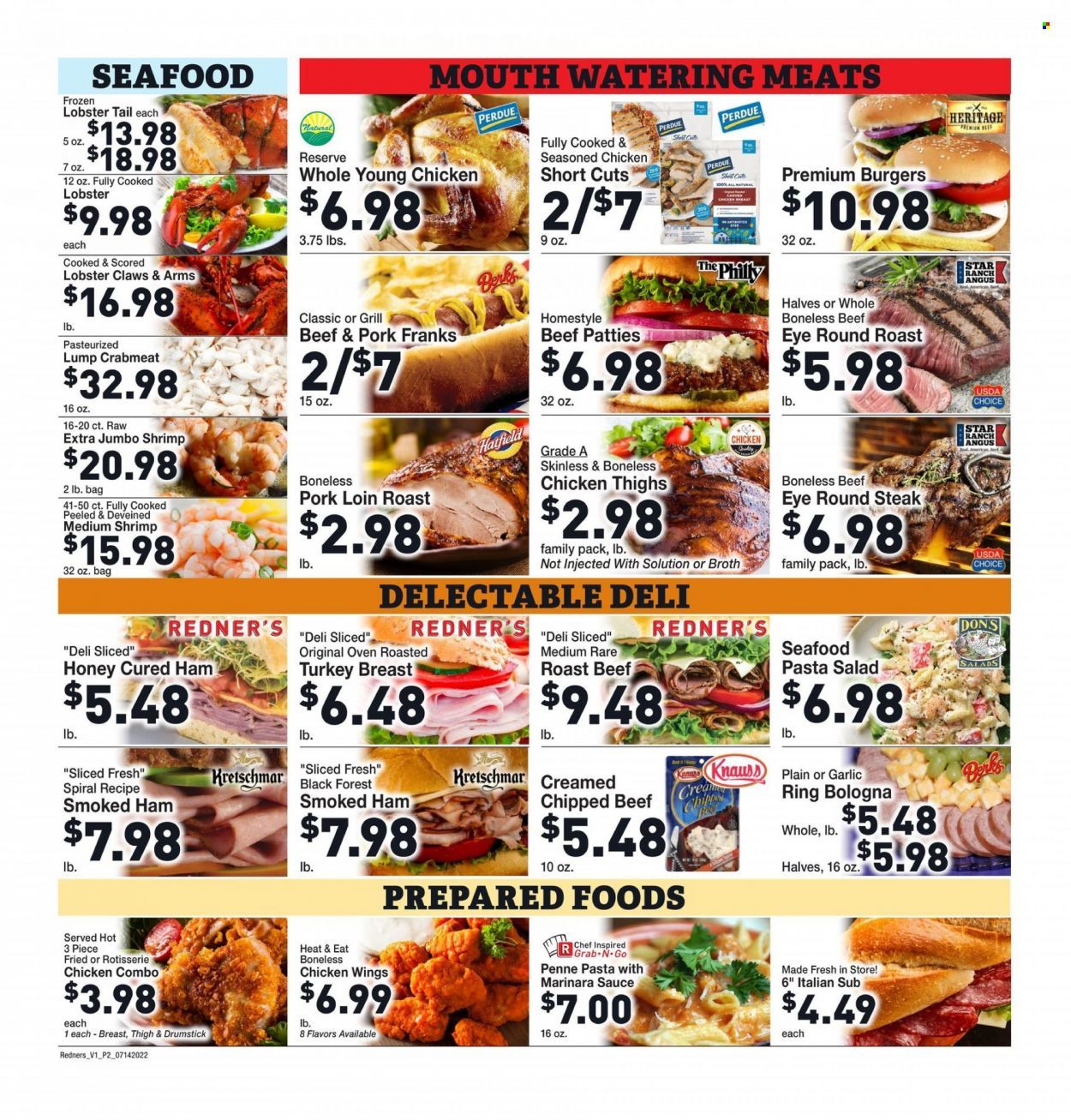 Redner's Markets (DE, MD, PA) Weekly Ad Flyer July 14 to July 21