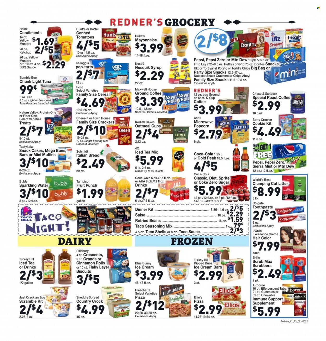 Redner's Markets (DE, MD, PA) Weekly Ad Flyer July 14 to July 21