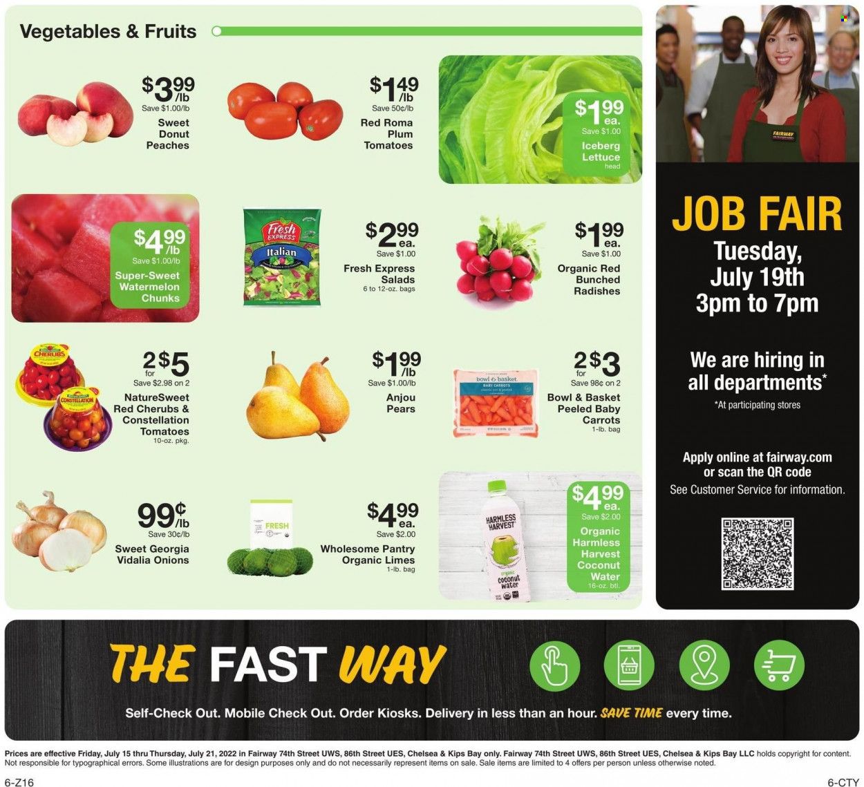 Fairway Market (CT, NJ, NY) Weekly Ad Flyer July 15 to July 22