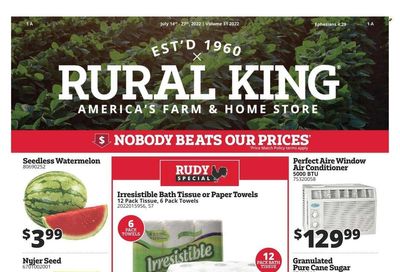 Rural King Weekly Ad Flyer July 15 to July 22