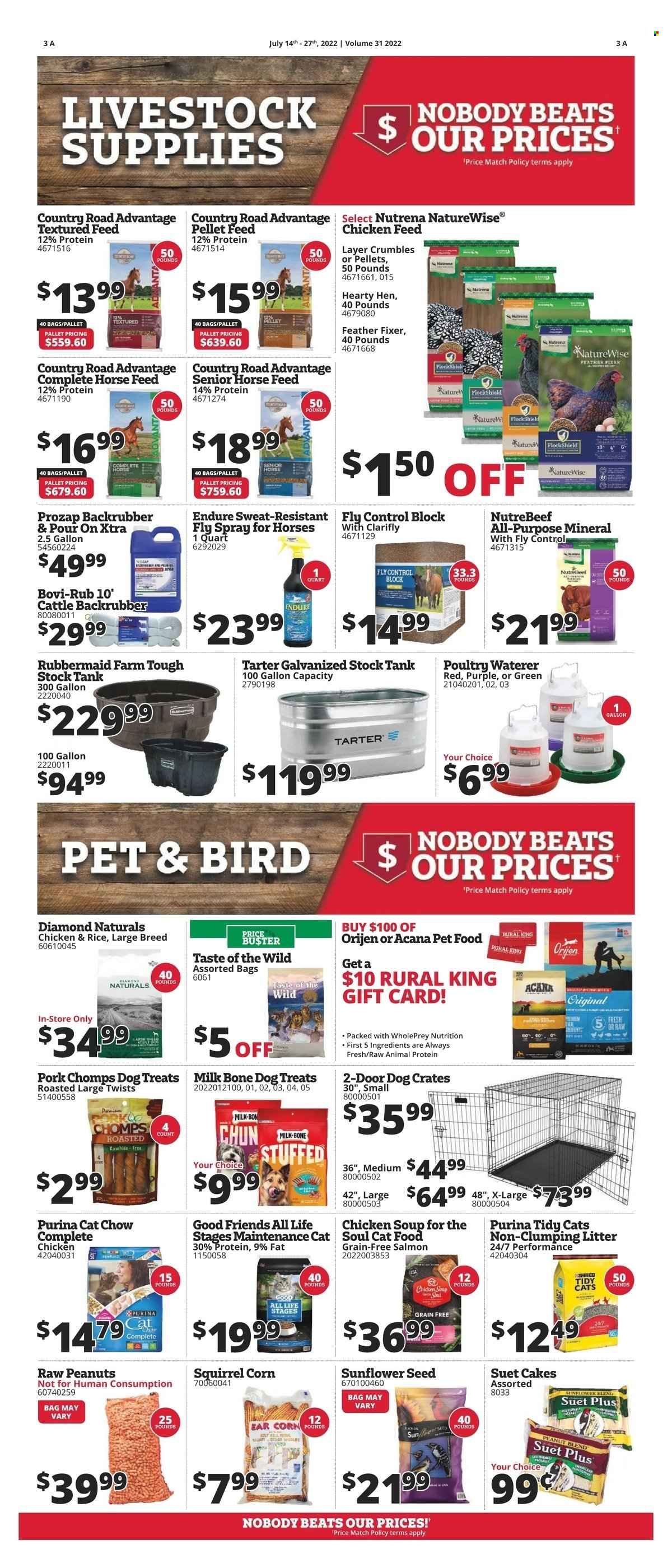 Rural King Weekly Ad Flyer July 15 to July 22