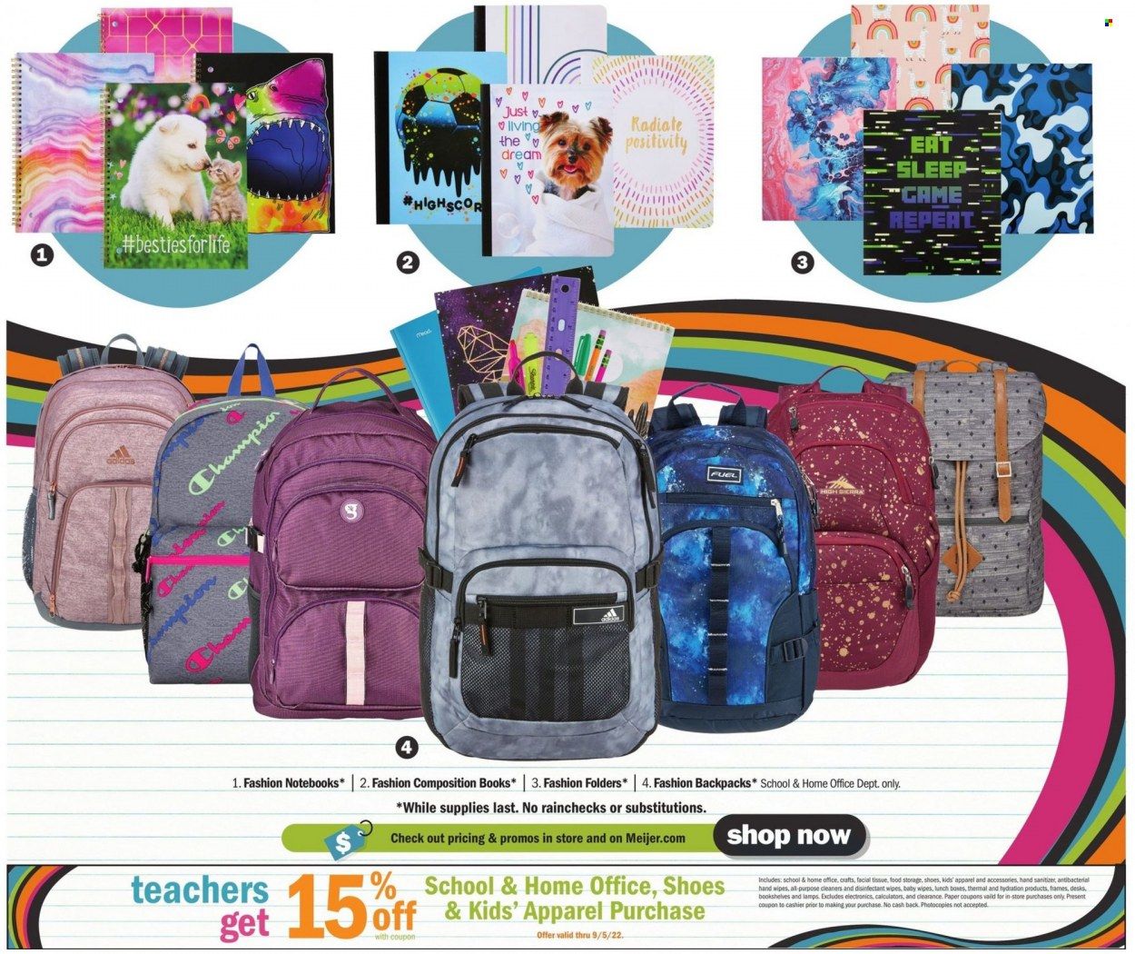 Meijer (IL, IN, KY, MI, OH, WI) Weekly Ad Flyer Specials July 17 to August 27, 2022