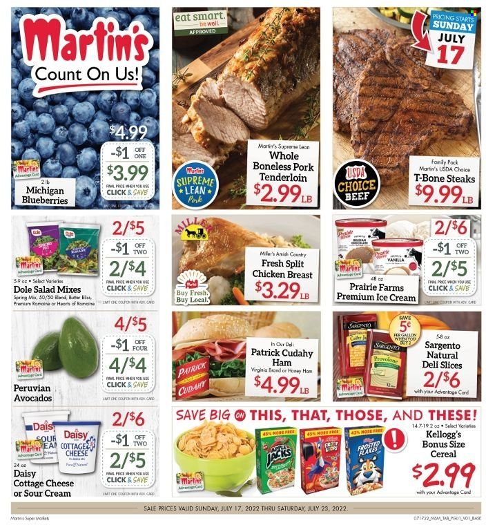Martin’s (IN, MI) Weekly Ad Flyer July 16 to July 23
