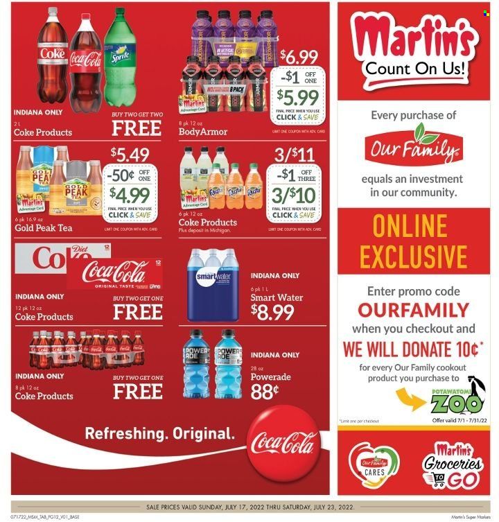 Martin’s (IN, MI) Weekly Ad Flyer July 16 to July 23