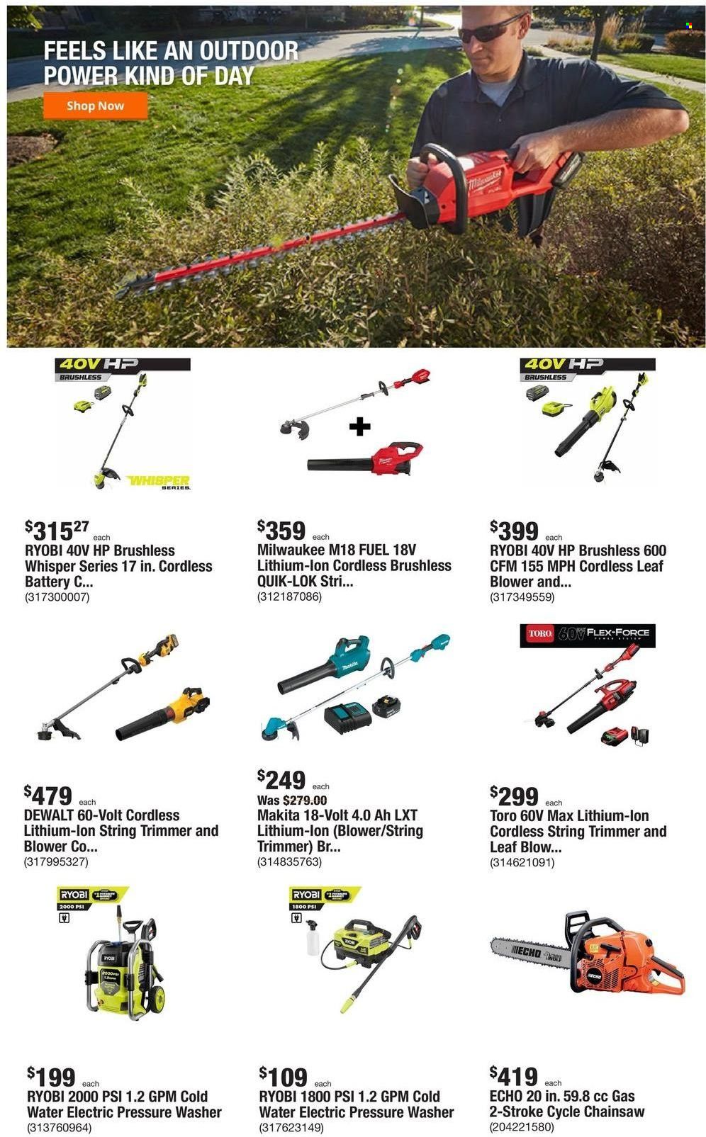 The Home Depot Weekly Ad Flyer July 16 to July 23