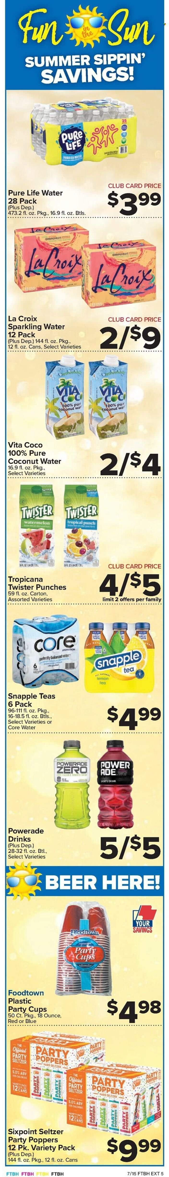 Foodtown (NJ, NY, PA) Weekly Ad Flyer July 16 to July 23