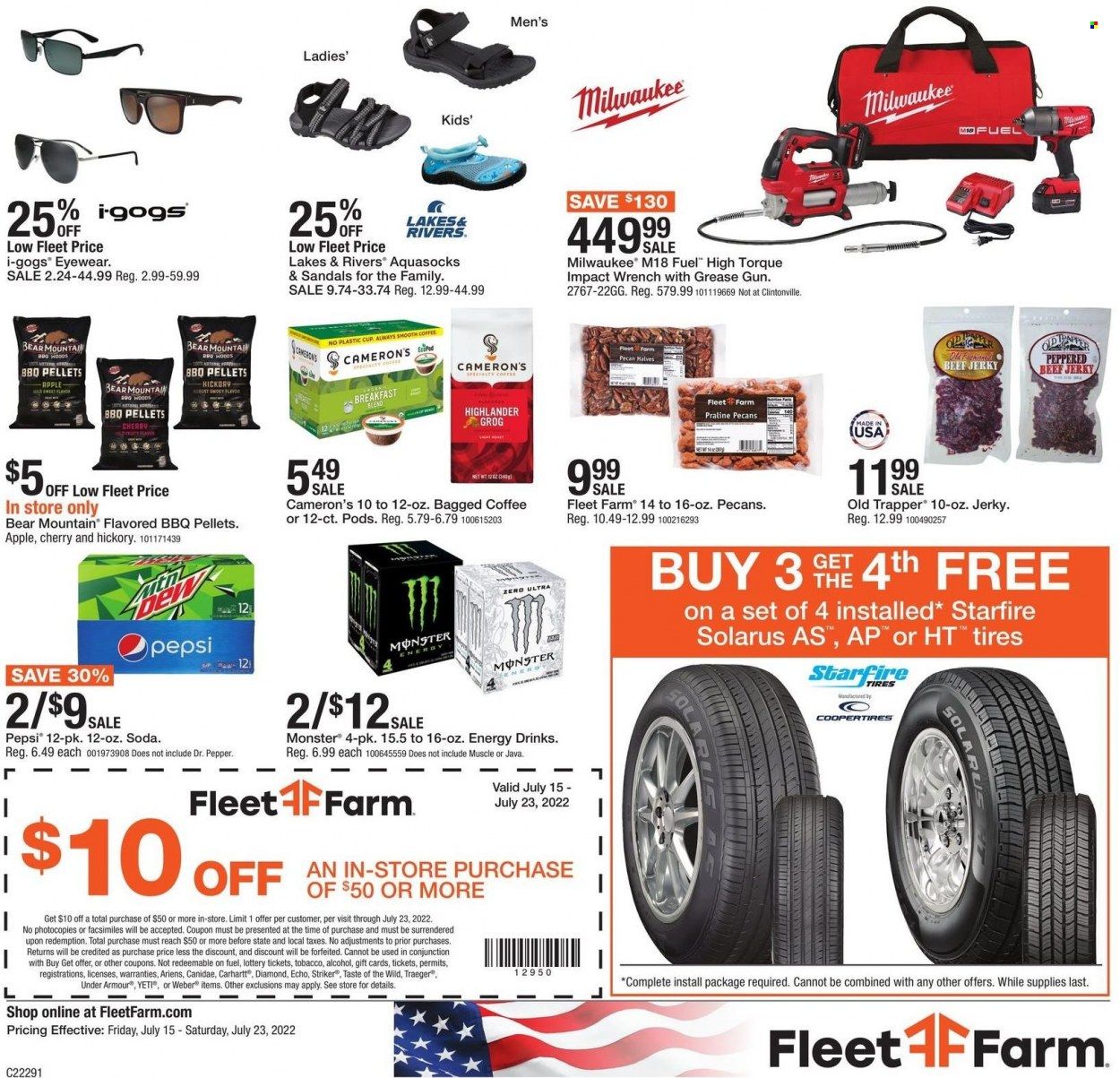 Fleet Farm (IA, MN, ND, WI) Weekly Ad Flyer July 16 to July 23