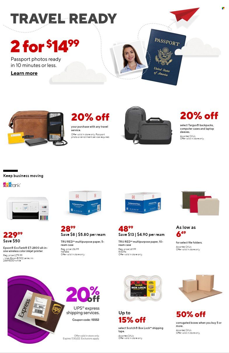 Staples Weekly Ad Flyer July 16 to July 23