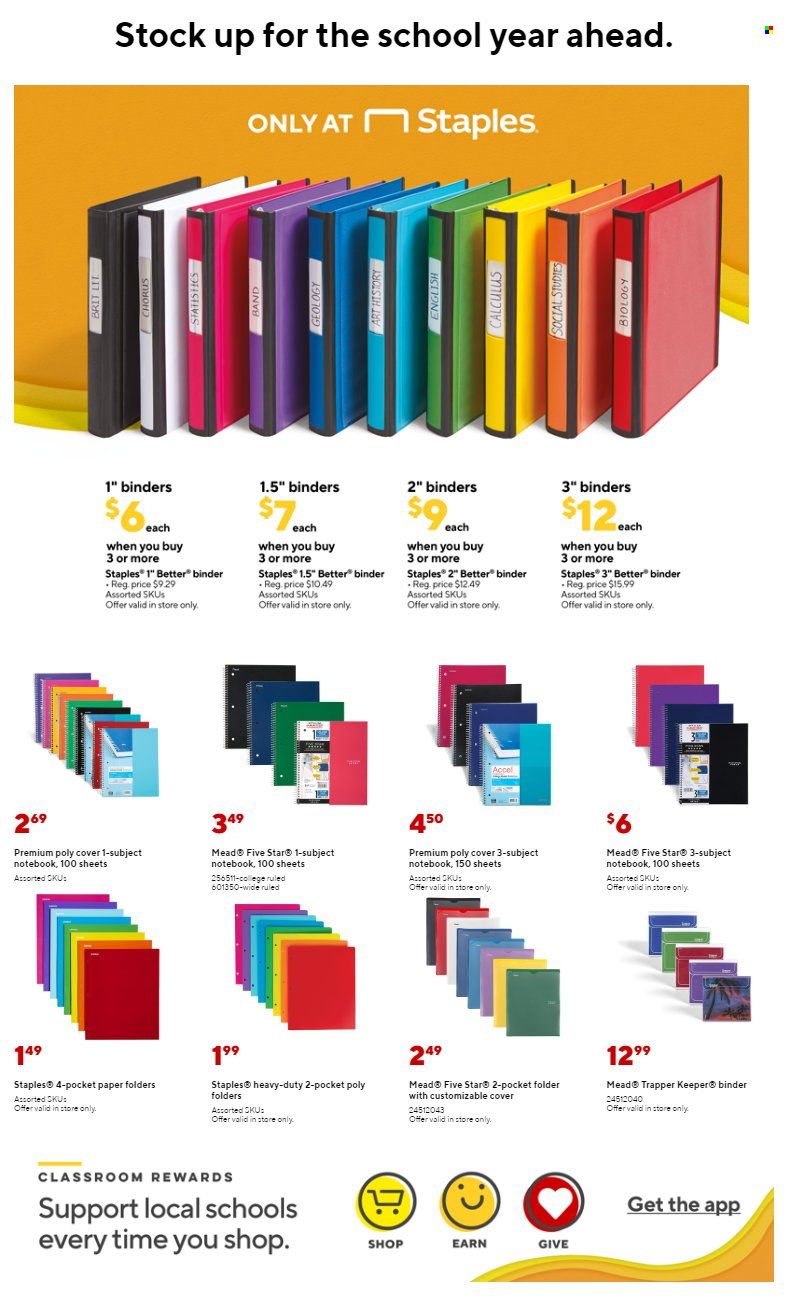 Staples Weekly Ad Flyer July 16 to July 23