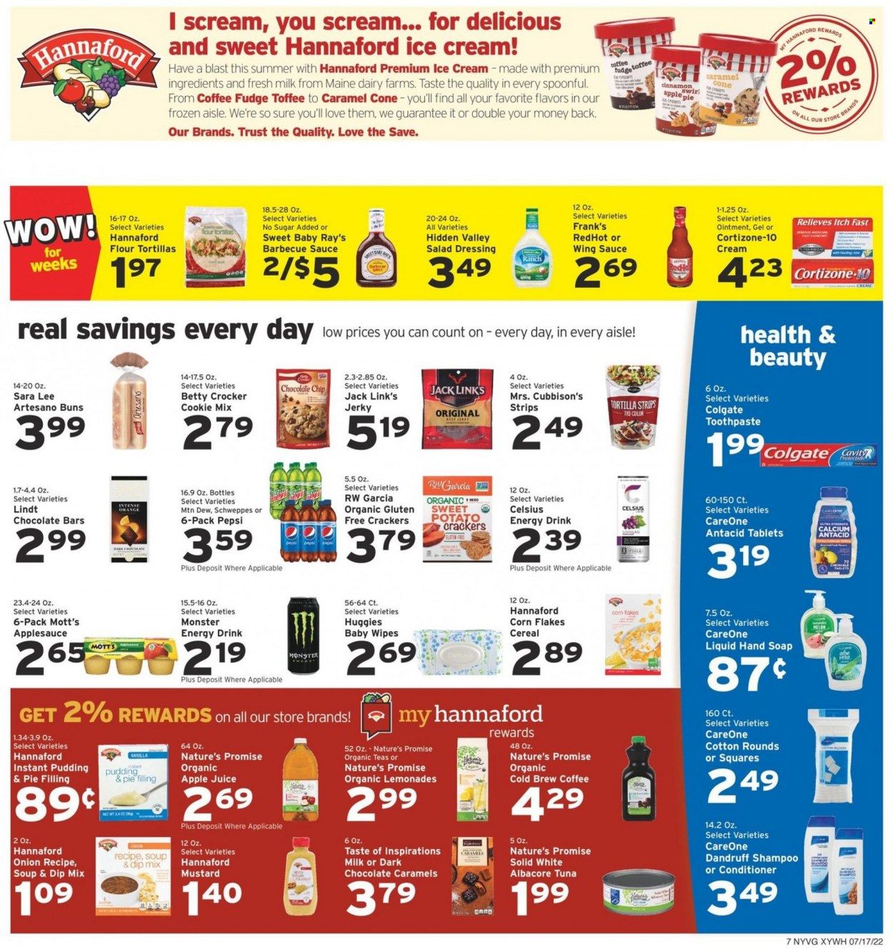 Hannaford (NY) Weekly Ad Flyer July 17 to July 24