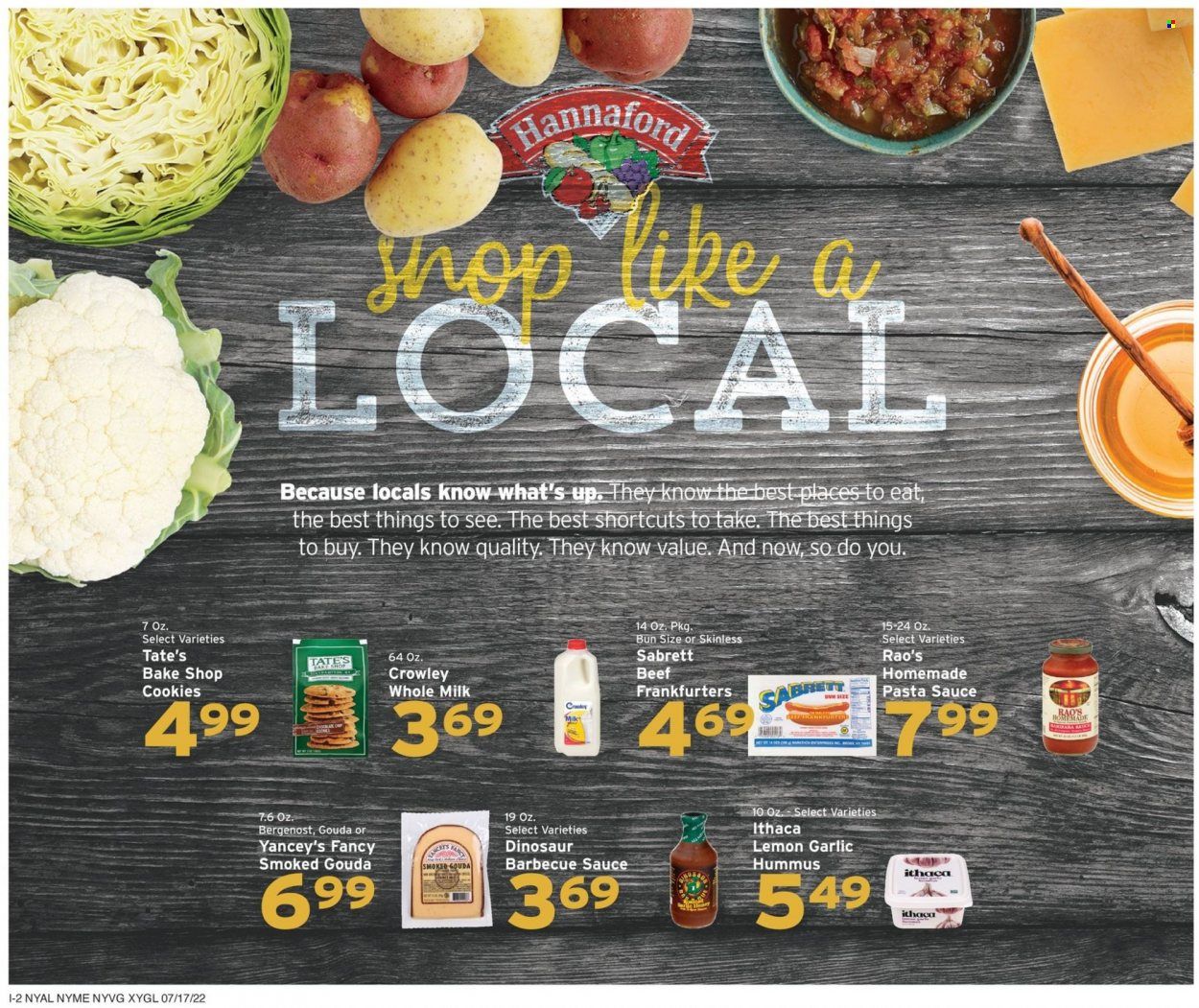 Hannaford (NY) Weekly Ad Flyer July 17 to July 24