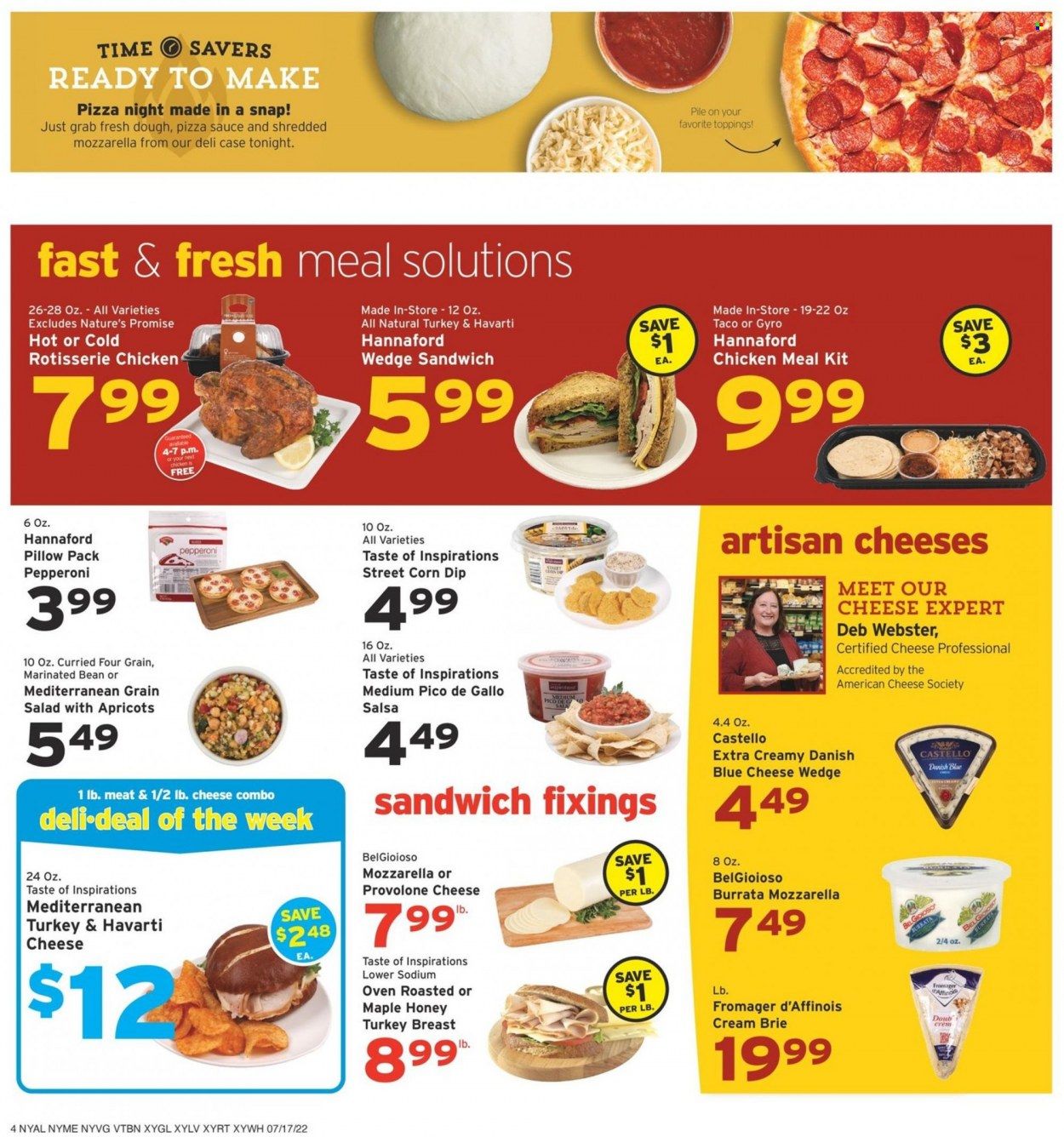 Hannaford (NY) Weekly Ad Flyer July 17 to July 24