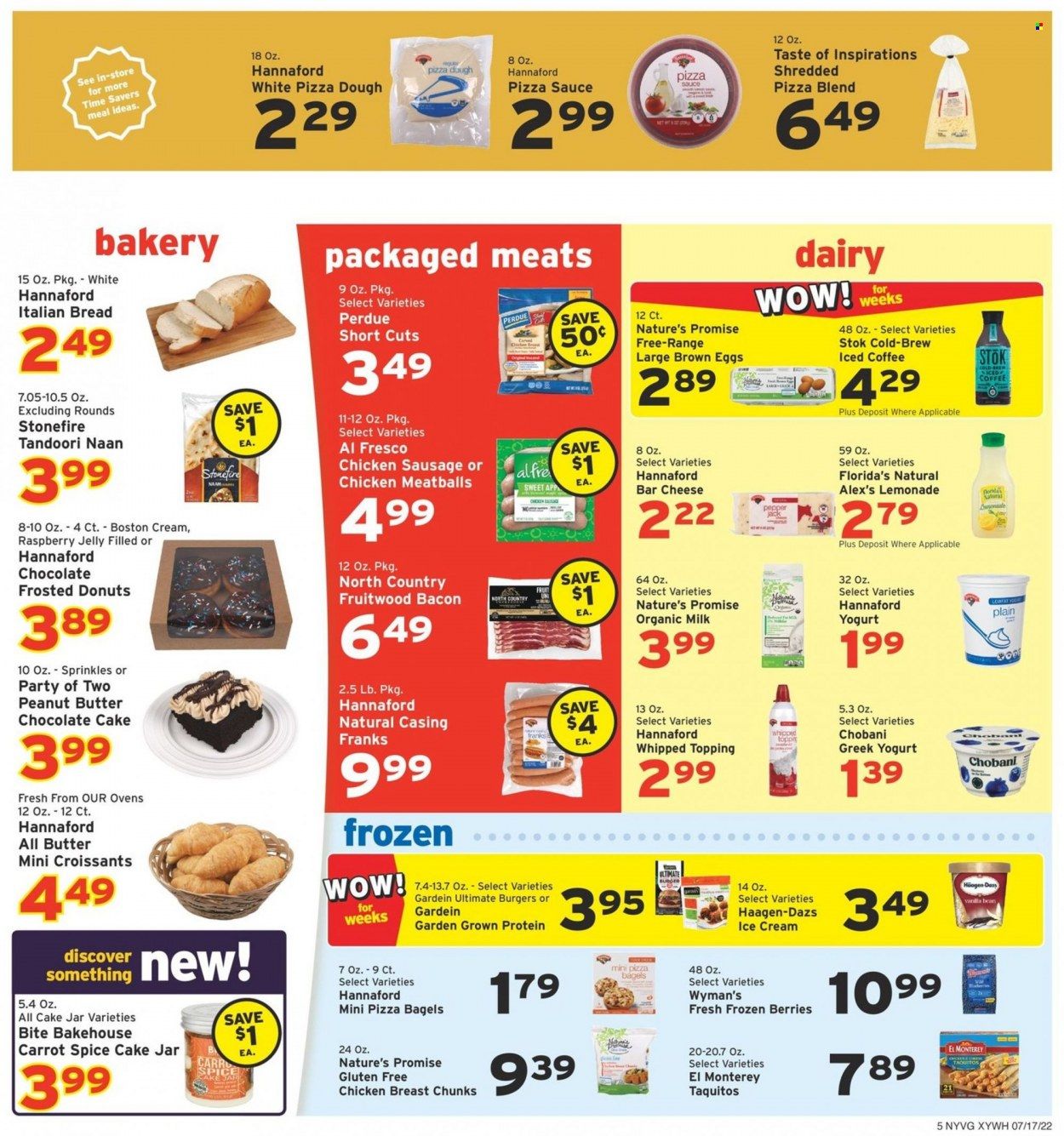Hannaford (NY) Weekly Ad Flyer July 17 to July 24