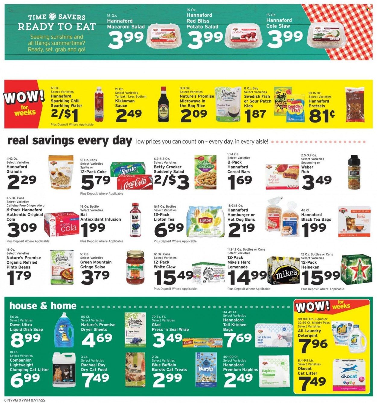 Hannaford (NY) Weekly Ad Flyer July 17 to July 24