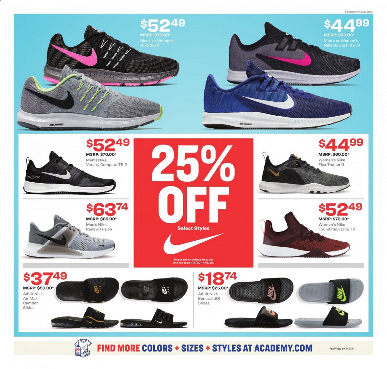 Academy Sports Weekly Ad & Flyer April 6 to 12