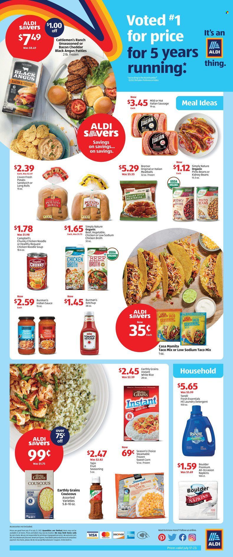 ALDI Weekly Ad Flyer July 17 to July 24